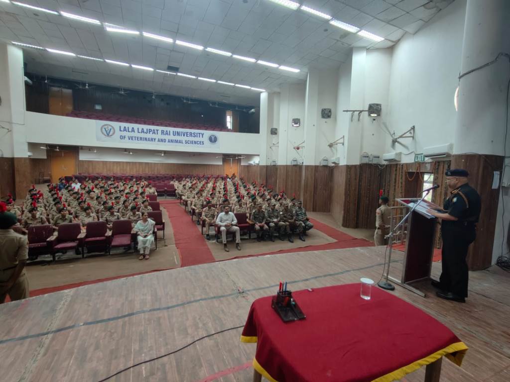 1 Haryana RV Squadron NCC begins Combined Annual Training Camp CATC180
